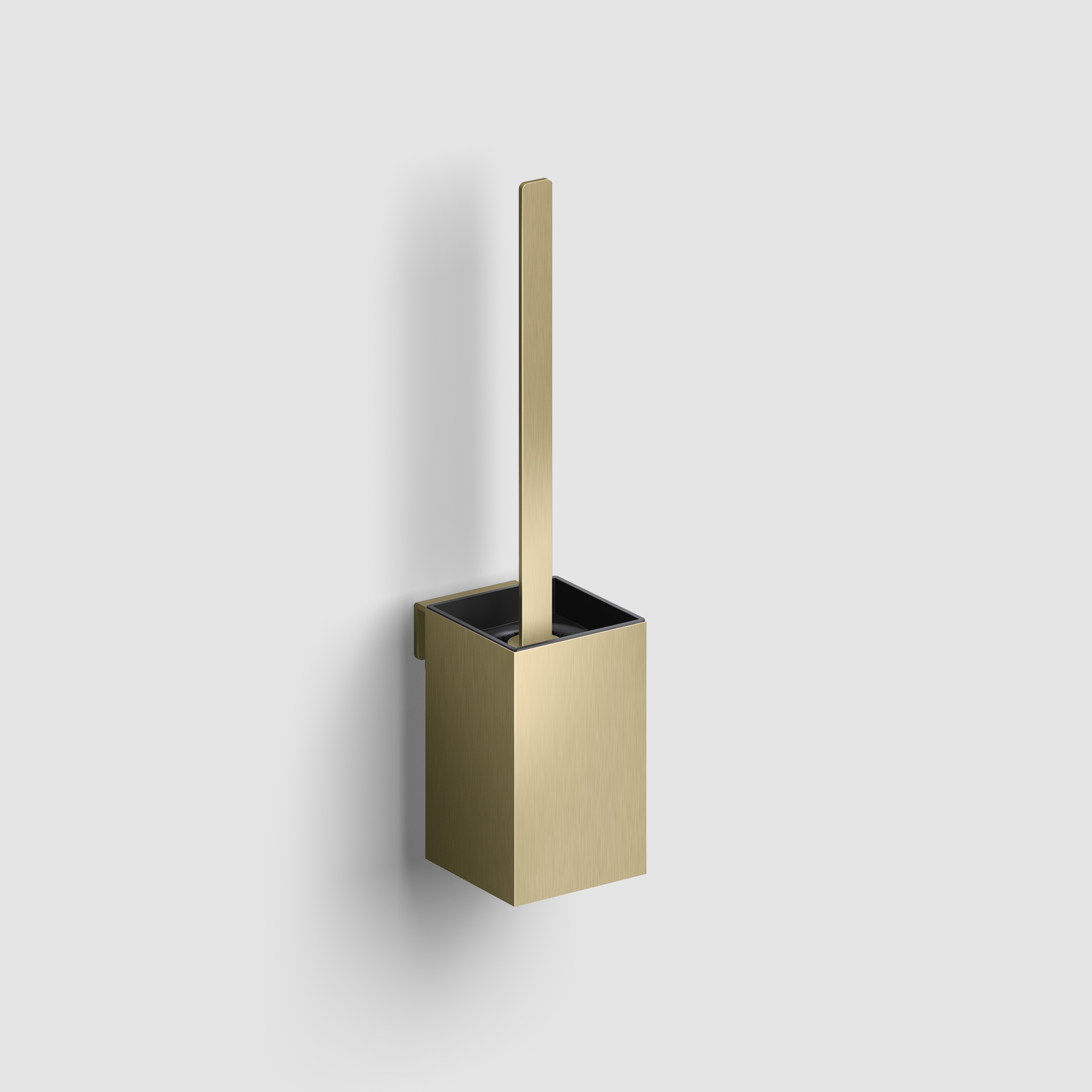 Clou Fold toiletborstelgarnituur, wandmontage, goud geb. PVD CL/09.04041.82